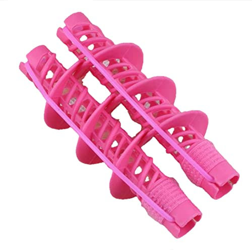 UKKO Lockenwickler 3 Teile/Satz Haarwalzen Magie Spirale Curling DIY Werkzeug Haarpflege Friseur Kein Wärme Kein Clip Styling Locken Rollhaar-Hair Rollers