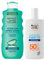 Garnier Sonnenpflege-Set mit Super UV-Sonnenschutzfluid LSF 50+ und After Sun Lotion, Sonnencreme mit hohem Sonnenschutz und kühlende Körpermilch, Ambre Solaire, 2-teilig