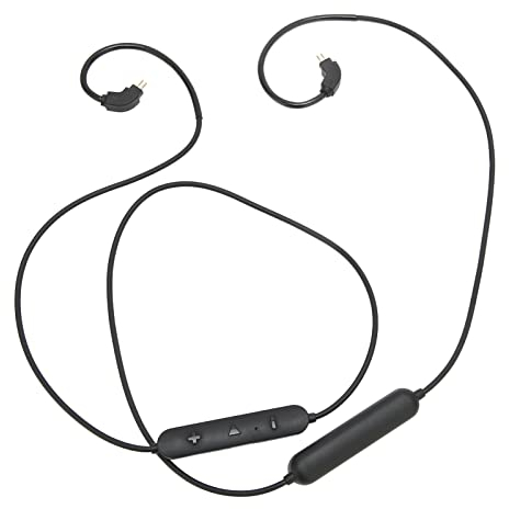 Cable Inalámbrico para Auriculares Bluetooth, AptX HD de Baja Latencia, Cable de Repuesto para Auriculares Deportivos Bluetooth, Compatible con Auriculares de 2 Pines de 0,78 Mm, para KZ ZST ZS10 AS10
