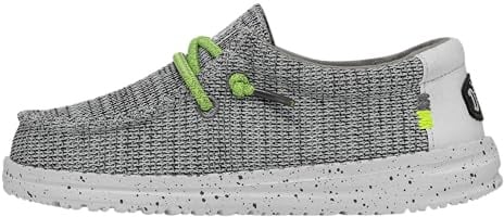 Hey Dude - Wally Sox Stitch Herren - Slip on Schuhe - Herren Loafers, Black White