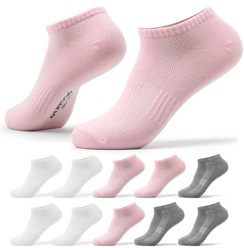 Occulto calzini corti donna pacco da 10 (modello: Diana) miscela rosa 39-42