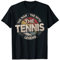 Die Tennis Legende Retro Tennisschläger Herren Tennis T-Shirt