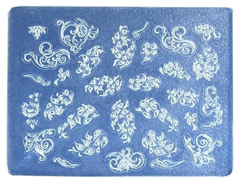 PLMN Silicone Nail Art Handicrafts Moulds DIY Nail Tools Accessories Nail Carving Molds Silicone Material for Nail Decoration nail art molds stickers