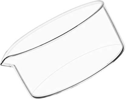 FELTECHELECTR Kristallisationsschale aus Glas Laborbedarf Verdunstungsschale mit Ausguss Professionelles Experimentiergerät Glasbehälter für Chemische Anwendungen Laborgeschirr