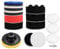 3 Inch Car Polishing Pads for Drill, 15 Pcs Buffing Polishing Pads Kit, Woolen Waxing Foam Polish Pads, Car Buffing Pads, Buffer Drill Attachment for Cordless Screwdrivers Polishing Machines