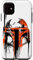Hülle für iPhone 11 Star Wars Boba Fett Helm Farbe Drip White
