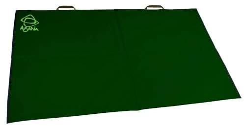 Asana VersaPad - Revolutionary Supplemental Bouldering Crash Pad - Sit Start Bouldering Mat, Climbing Crash Pad Gap Cover, Sport Mat & Essential Bouldering Gear (Open - 74 x 44 x 1) (Green)