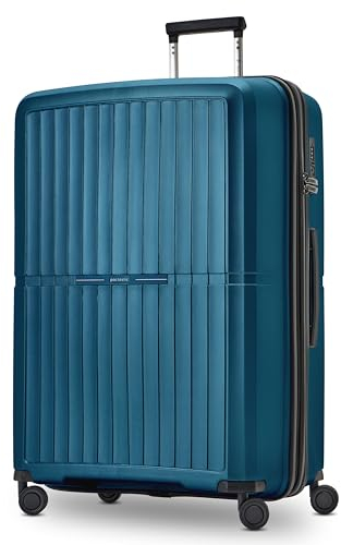 Pactastic Ultraleicht Hartschalen Check-in Koffer | Großer XL Trolley 50 x 32 x 76 cm | von 101 Liter auf 110 Liter erweiterbar nur 4,3 kg, Polypropylen | 4 Rollen & TSA (Collection 01+)
