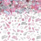 AIVEKE Konfetti 20 Geburtstag Deko - Glitzer Rosegold Happy Birthday Konfetti Partydekoration Geburtstag Streudeko Geburtstag Deko Tischdeko Geburtstagskonfetti