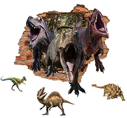 Möbelfolie Streifen Wand Dinosaurier Wohnzimmer Schlafzimmer Home Hintergrund Wanddekoration Aufkleber Blumen Wandtattoos Fürs Bad (Pink, One Size)