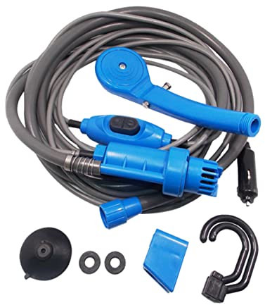 iplusmile tragbare Dusche campingdusche surfs up auto wascheimer auto waschen waschanlage cars sonnenliegen aufwaschwagen autowäsche autowaschanlage autowaschen wasserbarriere surfbret Blue