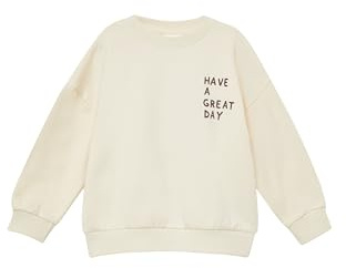 s.Oliver Oversized Sweatshirt mit Rückenprint und kuscheliger Innenseite