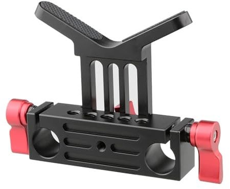 Support d'épaule pour appareil photo reflex numérique avec plaque à dégagement rapide pour trépied réglable