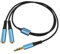 Tisino Headphone Splitter 3.5mm(0.5m/3.3FT), Aux Splitter 2 Female to 1 Male, 3.5mm TRS Audio Adapter Cable Compatible with PS4/5, Xbox, Nintendo Switch, PC Gaming Headsets, Phone, Tablet, Laptop
