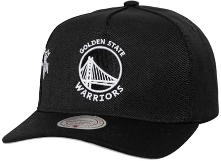 Mitchell & Ness NBA Team Logo Born to Win Pro Snapback Cap (DE/NL/SE/PL, Alphanumerisch, Einheitsgröße, Golden State Warriors)