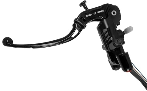 Kit Pompa Frizione Accossato 16x16 Con Leva Snodata + Pulsantiera Racing a 2 Pusanti per KAWASAKI Z ZR800A - (ZR800A) dal 2013 al 2016 (CC 800)
