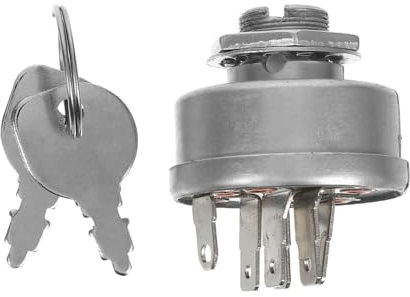 MINAOLULUS Interrupteur Allumage Pour Tracteur Démarreur Interrupteur De Démarrage Compatible Pour Tondeuse à Gazon