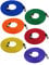 GLS Audio XLR Cable – 25ft Male to Female XLR Microphone Cable 6-Pack - Balanced Mic Cables - Multicoloured