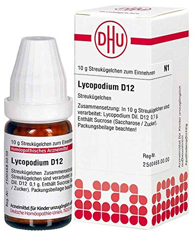 DHU Lycopodium D12 Streukügelchen, 10 g Globuli