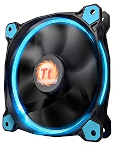 Thermaltake Riing 14 LED Gehäuselüfter schwarz/blau