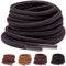 Miscly Lacci per Scarpe Rotondi [3 Paia] Stringhe Robuste e Resistenti - Ideali per Scarpe Da Trekking e Da Montagna, Scarponi, Scarponcini e Stivali - Diametro 5mm (183 cm, Nero)