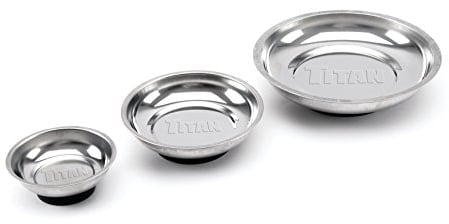 Titan 21260 3 Piece Magnetic Parts Tray Set