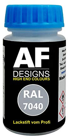 Alex Flittner Designs Lackstift RAL 7040 FENSTERGRAU matt 50ml schnelltrocknend Acryl