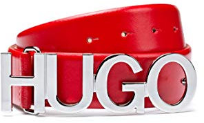 HUGO Damen Zula Belt 4 Cm-zl Gürtel, Bright Red621, 90