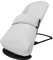 Bezug + Fußsack für BabyBjörn Balance Soft (Ersatz für Originalpolster), hypoallergen, hyperweich, atmungsaktiv (Piqué Cotton Gray)
