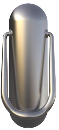 Sweet by Ultion Two-Part Door Knocker - Matching Door Furniture Available (Satin Nickel)