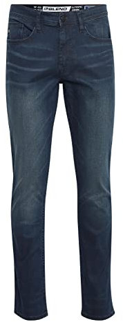 Blend 20711015 Herren Jeans Hose Denim 5-Pocket mit Stretch Twister Fit Slim/Regular Fit, Größe:32/34, Farbe:Denim Dark Blue (200292)