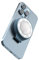 ShiftCam SnapLight - LED Selfie Ring Light with Four Brightness Settings and Built in Battery - Magnetic Mount Snaps on to Any Phone - Flippable Design | Blue Jay