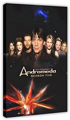 MSRV Serie Poster Andromeda Leinwand Poster Wandkunst Dekor Druck Bild Gemälde für Wohnzimmer Schlafzimmer Dekoration Rahmen: 60 x 90 cm