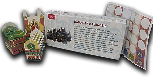 Close Up Ramadan Kalender mit 30 Schachteln (28cm x 13,5cm)