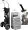 1500 W elektrischer Sackkarre mit Teleskopgriff (115–165 cm), 500 kg Last, arbeitssparender Treppensteiger-Sackkarre, abnehmbare 48 V/18 Ah-Batterie