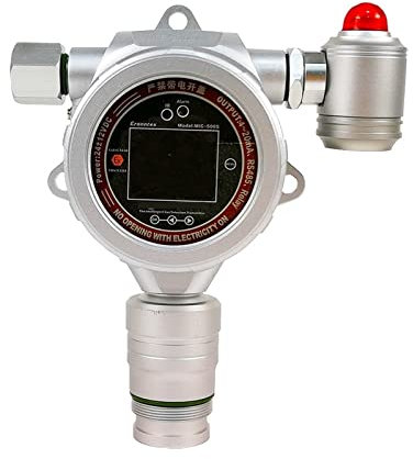 Detector de Gas Natural Detector de Fugas de Gas Detector de Gas portátil de etanol y metanol con Alarma, Pantalla LCD, Plateado con Alta sensibilidad