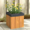 Générique Jardinière 35x35x35 cm Bois Massif d'acacia,Maison & Jardin,Pelouses & Jardins,Jardinage,Pots & Cache-Pots,Brun,12.13 LB,366501