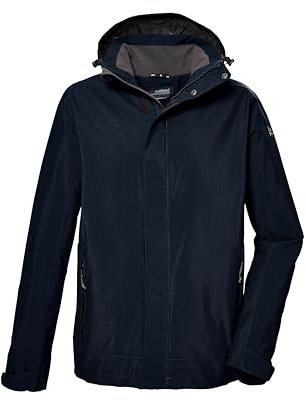 killtec Herren Funktionsjacke/Outdoorjacke mit abzippbarer Kapuze KOS 87 MN JCKT_XENIOS, dunkelnavy, M, 43281-000