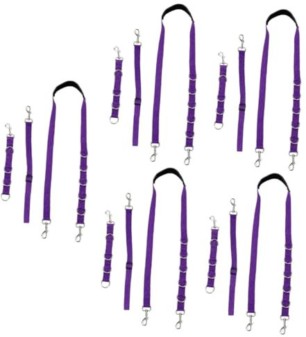 Sosoport 15pcs Adjustable Pet Grooming Table Ropes Grooming Straps for Bathing Dogs and Cats Safe and for Pet Sessions