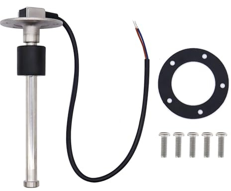 OXCANO 240-33 ohms 7(180mm) Fuel Sending Unit Marine for Boat Car Fuel Tank Sender Stainless Steel Fuel Gas Sender Water Level Sensor Marine Fuel Gauge Sending Unit Truck