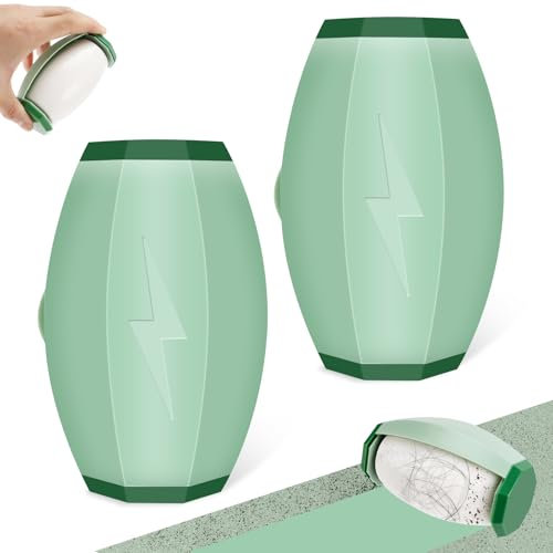 Fusselrolle Wiederverwendbar 2 Stück Fusselrolle Tierhaare Waschbar Fusselrolle Kleidung Tierhaarentferner Kleidung FusselbüRste Tierhaare fur Haustierhaar, Ideal fur Kleidung, Reisen und Im Ha