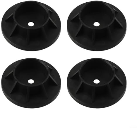 Tapa rectangular pequeña para patas de piscina compatible con Intex 25021 Essential accesorio de piscina (paquete de 4)