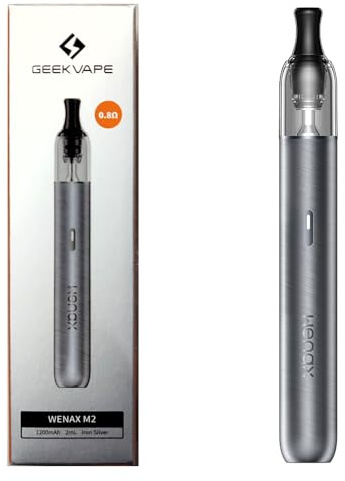 GeekVape - Wenax M2 E-Zigaretten Set (enthält kein Nikotin) (Silber)