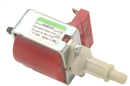 Pompa Solenoide For Acqua A Vibrazione NMEHP, Compatibile Con ULKA, Pompa For Pulizia A Vapore 27 W CA 230 V 50 Hz For Forno A Vapore For Stiratura A Basso Rumore