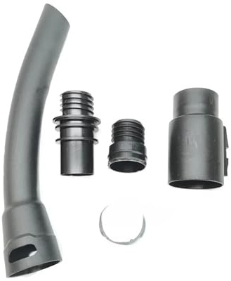 , Compatible For Karcher, Série WD4, Brosse De Tige D'extension De Tuyau D'aspirateur, Accessoire Universel, Outil De Nettoyage À Longue Portée En Acier Trempé(WD hose connector 4-piece set)