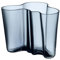 Iittala Alvar Aalto Vase 160mm, regenblau H 16cm Handwäsche