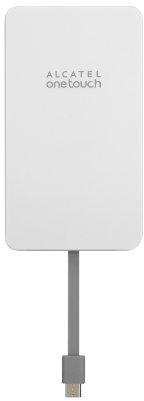 Alcatel gcaa1800002 C2 externer Akku Schnellladung für Mobilgeräte, Weiß