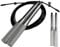 Senshi Japan Metal Skipping Rope - Duo Speed 2000 Tangle Free Extremely Fast For Double Unders - Best Weighted Skipping Rope For Men, Used For Cross Fitness Boxing MMA Exercise & Fitne