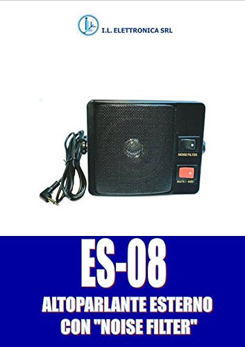 ES-08 ALTOPARLANTE ESTERNO CON NOISE FILTER PER CB/VHF CON JACK DA 3,5 mm 874019