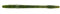 Yum Lures Unisex-Erwachsene YUM Finesse Soft Plastic Worm Bait Fishing Lure Wurm, Wassermelonensamen, 4